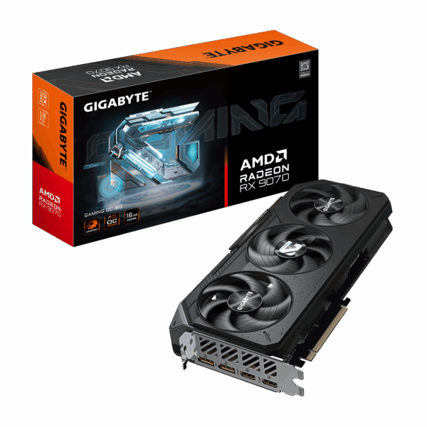 Tarjeta de Video Gigabyte Radeon RX 9070 GAMING OC, 16GB GDDR6, 256-bit, PCI-e 5.0, GV-R9070GAMING OC-16GD