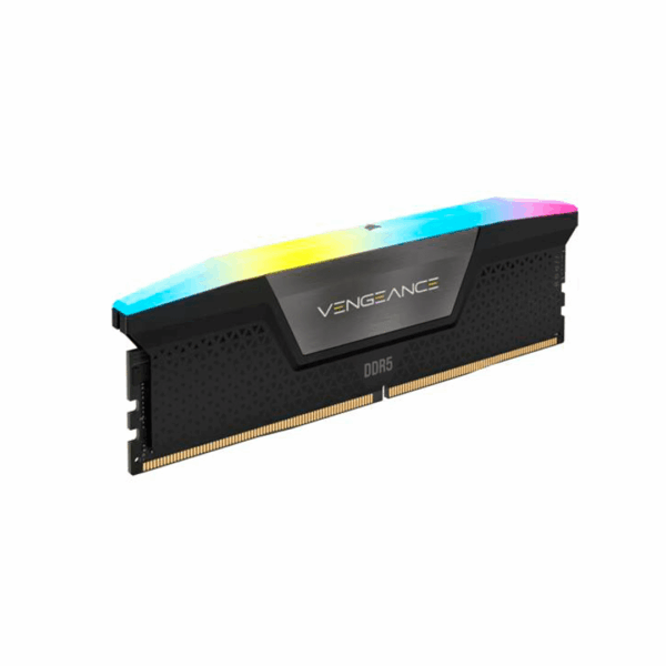 Memoria RAM DDR5 32GB 5200MT/s Corsair Vengeance RGB, DIMM, Voltaje 1.25 V