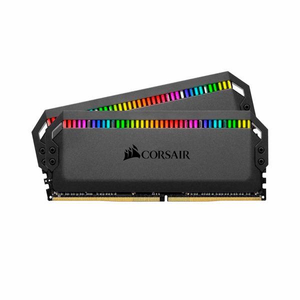 Memorias Corsair DOMINATOR PLATINUM RGB 16GB (2x8GB) DDR4 4000MHz C18 AMD Memoria de escritorio optimizada (12 LED RGB CAPELLIX ultrabrillantes, tecnología patentada de refrigeración DHX de doble canal,