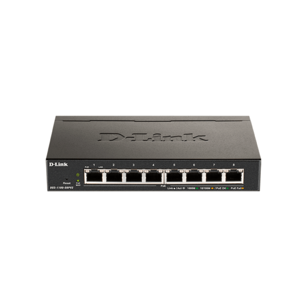 Switch Gestionable D-Link DGS-1100V2, 8 Puertos