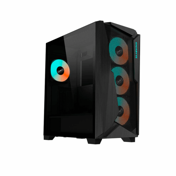 Gabinete Gamer Gigabyte C301G, Mid Tower, Vidrio Templado, A-RGB, Incluye 4 fans
