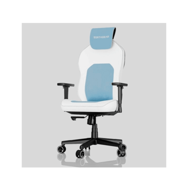Silla Gamer Profesional Vertagear SL1800 White/Baby Blue Ergonomic Features Edition VG-SL1800_BL